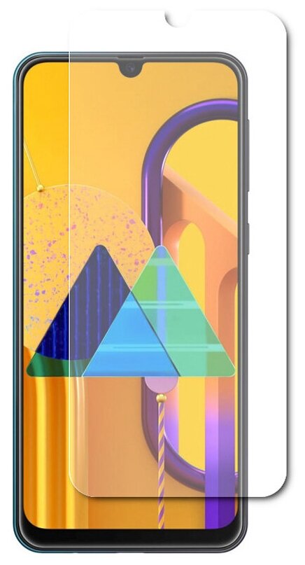 Гидрогелевая пленка LuxCase для Samsung Galaxy M30S 0.14mm Front Transparent 86788 - фото №1