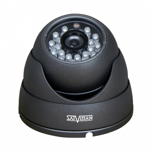 Антивандальная видеокамера Satvision SVC-D29 (AHD, TVI, CVI, CVBS) 1МП - 1280x720 HD / CMOS OV9732 / 720P / 2.8мм / IP66 / 350гр / день-ночь видеокамера антивандальная svc d292 sl 2 mpix sony starlight