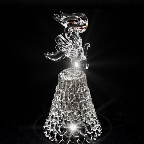 Изображение товара GH-L026 Колокольчик хрустальный «Дракон», малый, Гусь Хрустальный