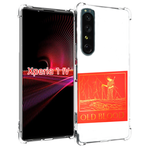 Чехол MyPads Old Blood Boulevard Depo для Sony Xperia 1 IV задняя-панель-накладка-бампер чехол mypads old blood boulevard depo для blackview a95 задняя панель накладка бампер