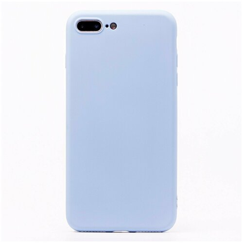 Чехол-накладка Activ для смартфона Apple iPhone 7 Plus, iPhone 8 Plus, Голубой ультратонкий силиконовый чехол накладка для apple iphone 8 plus 7 plus с принтом море подсолнухов