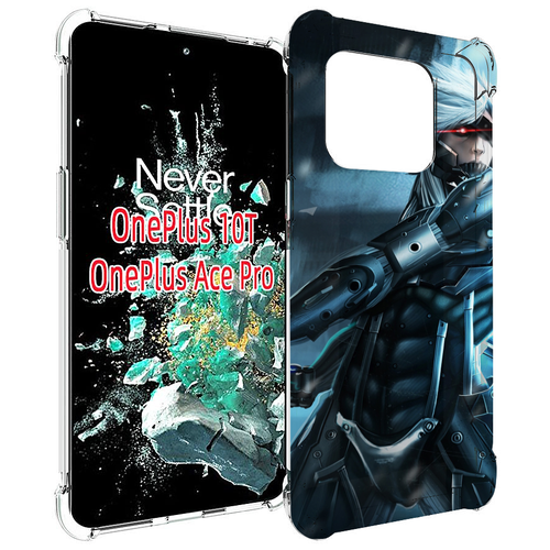 Чехол MyPads Metal Gear Rising Revengeance для OnePlus 10T задняя-панель-накладка-бампер