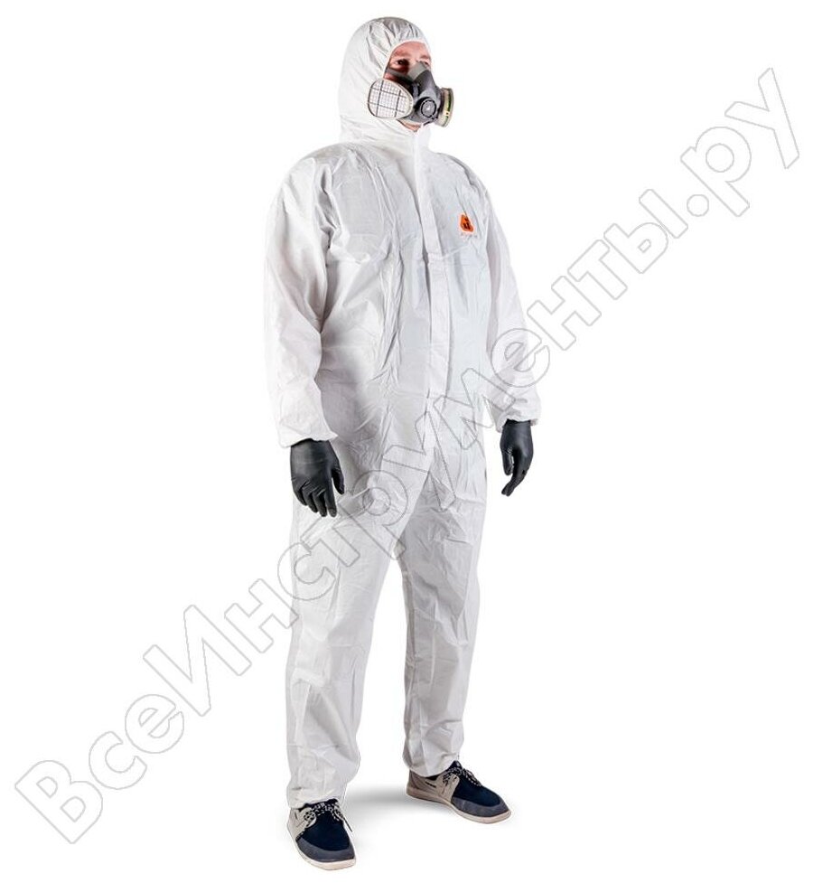 фото Защитный комбинезон Jeta Safety JPC60, 55% полиэтилен, 45% полипропилен, (M) - 1 шт.