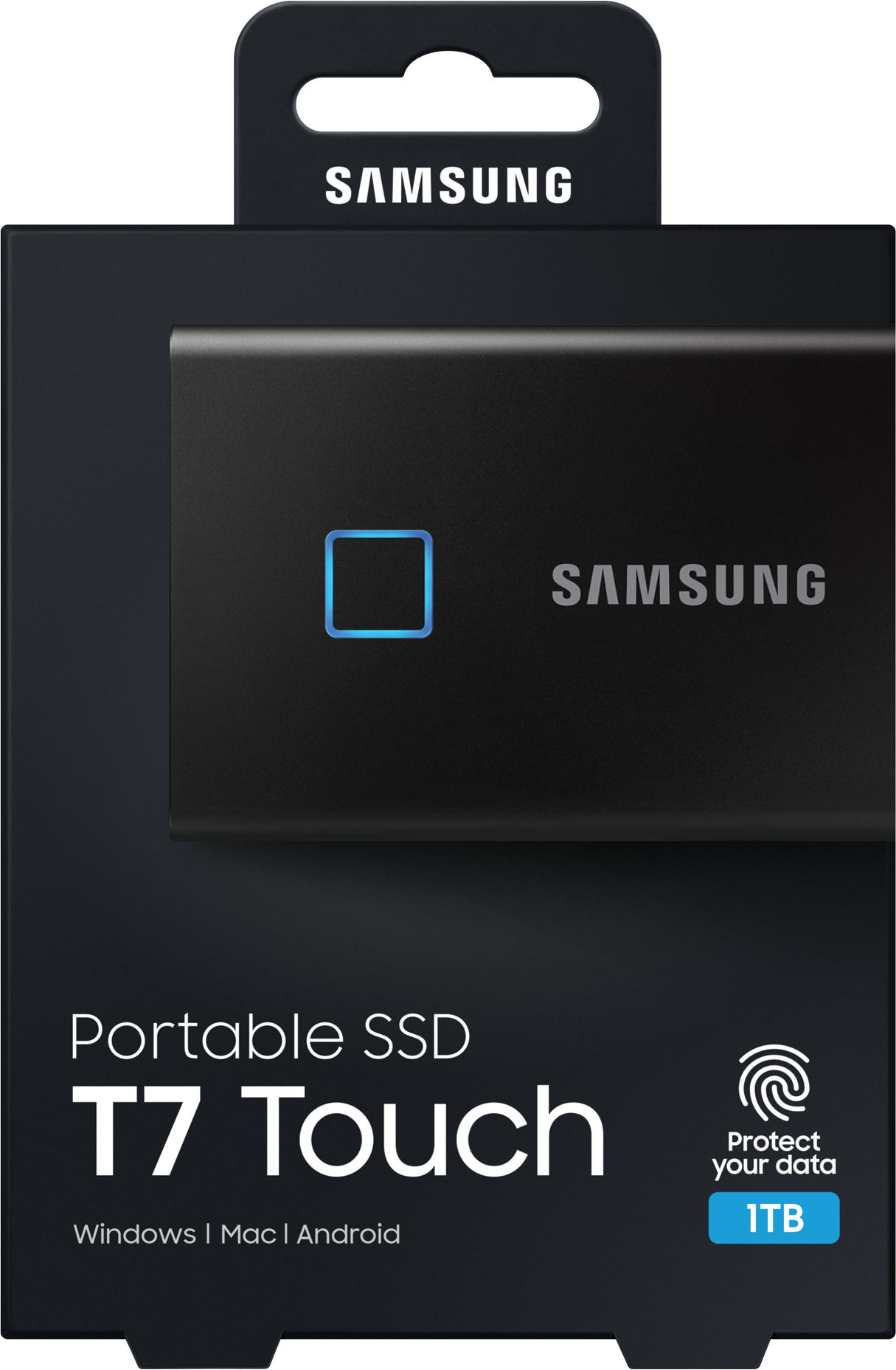 SSD накопитель SAMSUNG T7 Touch 2Тб, 1.8", USB Type-C - фото №8