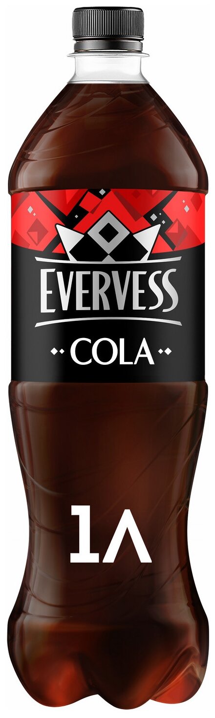 Напиток газированный Evervess Кола 1л - фотография № 1