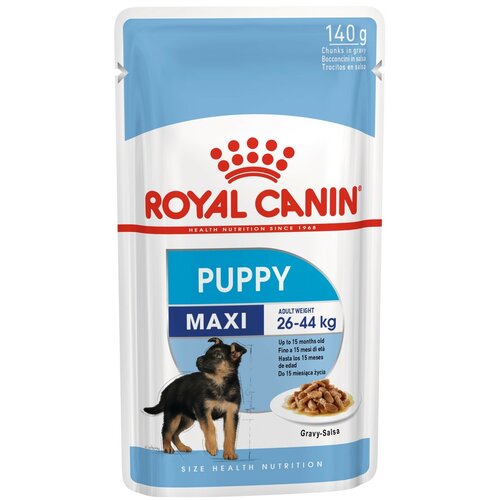 Влажный корм для щенков Royal Canin при чувствительном пищеварении 1 уп. х 1 шт. х 140 г (для крупных пород)