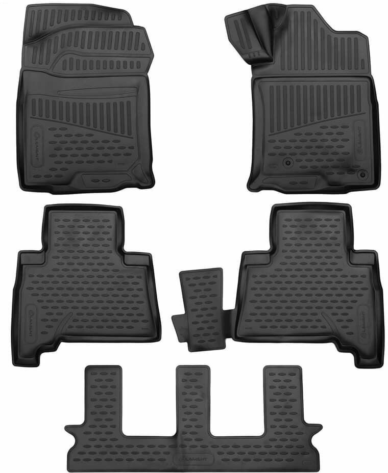 Коврики 3D салона Toyota Land Cruiser Prado 150 (2009-2017) Novline / Element ELEMENT3DA0N028210