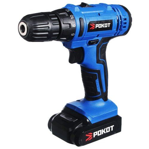 Рокот Дрель-шуруповерт аккум ДША-14в 0-550-1550 обмин 13 Li-on 1 28 нм подсветка 698000₽