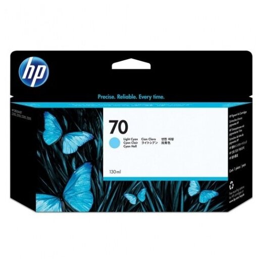 Струйный картридж Hewlett-Packard C9390A (HP 70) Light Cyan