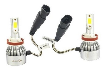Комплект ламп Allroad C6-H11/H8/H9/H16 (PGJ19-2/ pgj19-1/pgj19-5) 9-32V 36W