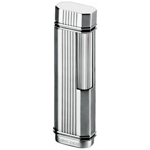 Зажигалка газовая CARAN d'ACHE CD 03 Dia Vertical Line  & Palladium