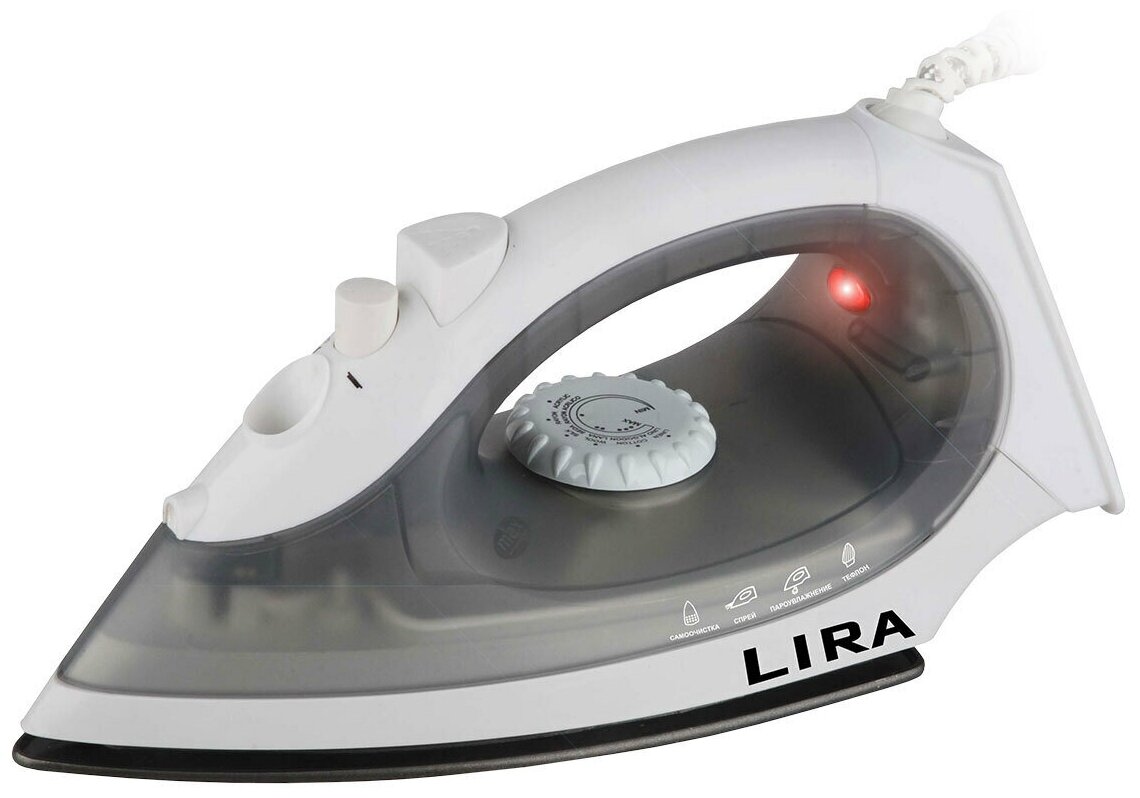 Утюг электрический LIRA LR 0609 NEW /с керамическим покрытием мощ.1400 Вт