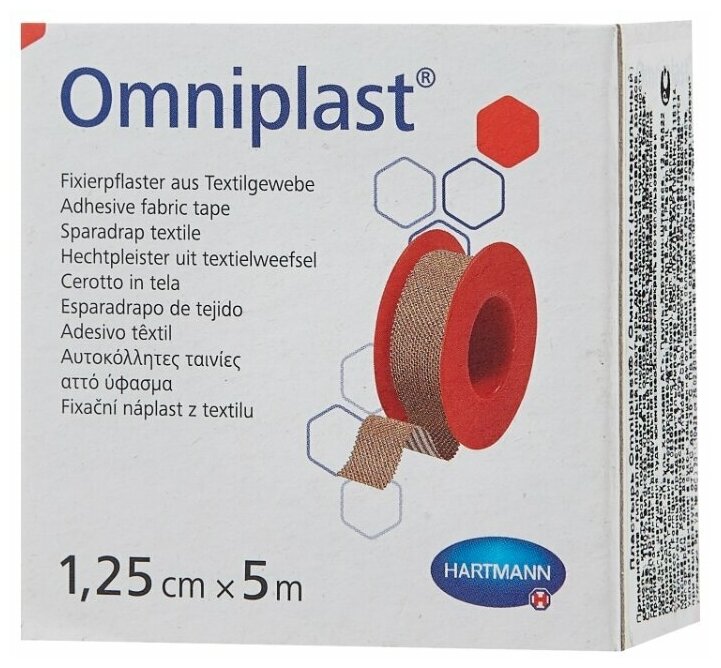 Пластырь OMNIPLAST 1,25смх5м