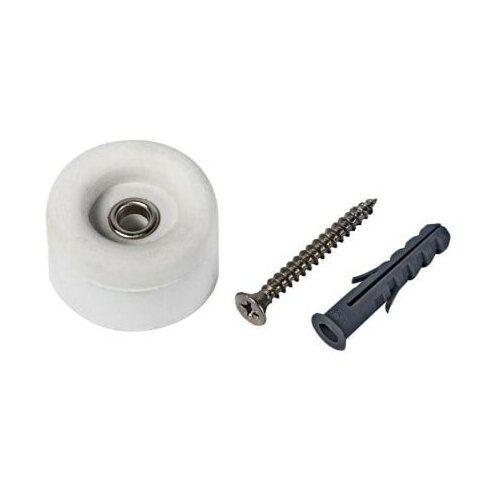 Стопор дверной Larvij LDS008WH 40x40x40мм резина белый 250₽