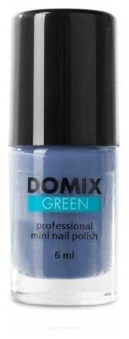 Domix Green Professional Лак для ногтей, голубой, 6 мл