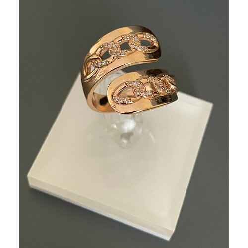 фото Эффектное широкое кольцо бижутерия fabula jewelry