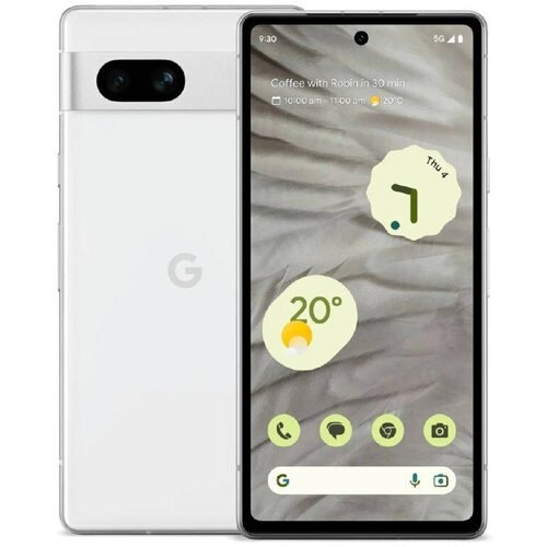 Смартфон Google Pixel 7a 8/128 ГБ USA, nano SIM+eSIM, белый