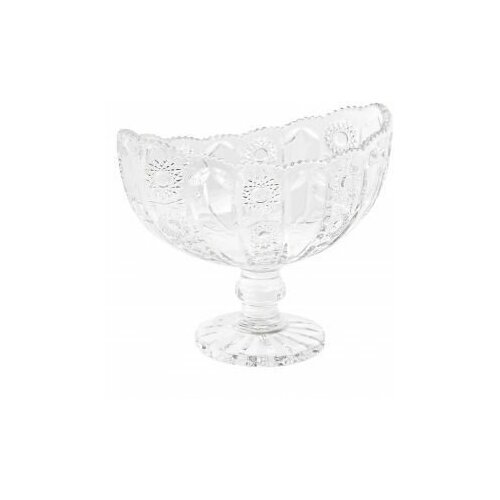 Конфетница стеклянная 20 см