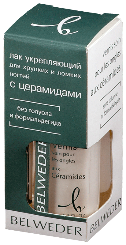 Лак Belweder (Бельведер) укрепляющий для хрупких и ломких ногтей с церамидами 8 мл Belweder France - фото №12