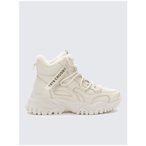 фото Ботинки crosby женские бежевый/38