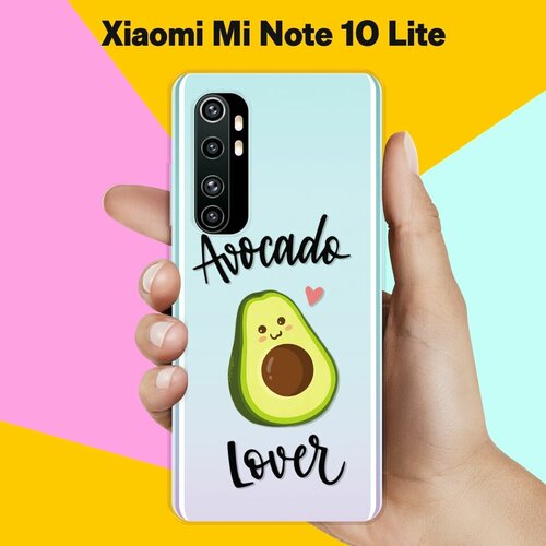 Силиконовый чехол на Xiaomi Mi Note 10 Lite Avocado Lover / для Сяоми Ми Ноут 10 Лайт силиконовый чехол на xiaomi mi note 10 lite мороженое для сяоми ми ноут 10 лайт