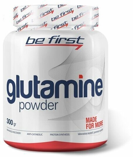 Аминокислота Be First Glutamine Powder, ананас, 300 гр