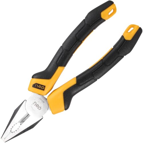 пассатижи deli tools ht2007c 180 мм Плоскогубцы Deli Tools DL2007Z 180 мм