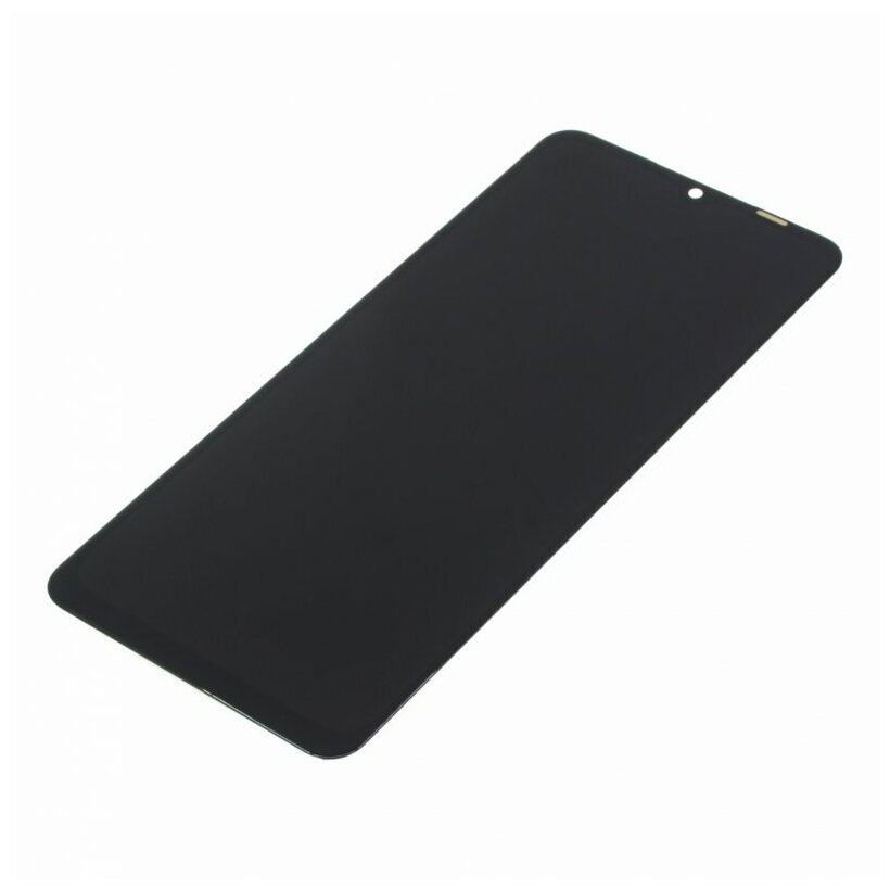 Дисплей для Samsung A125 Galaxy A12 (в сборе с тачскрином) черный, 100%