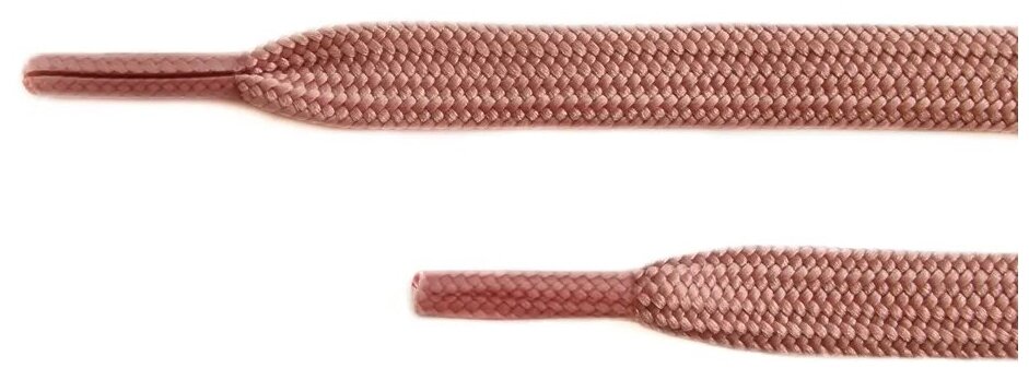 Шнурки LENKO розовые плоские 200 см - фотография № 2