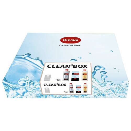 Набор NIVONA CLEAN BOX, для кофемашин, 1500грамм набор чистящих средств nivona clean box nicb 301 3 шт