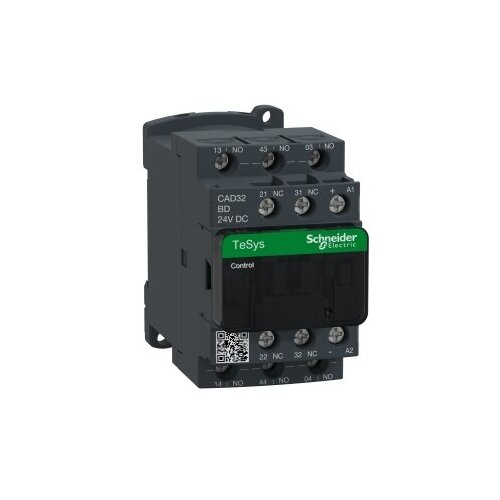 Реле промежуточное CAD 10А 24В 3НО+2НЗ под винт реле промежуточное rxm2lb2bd schneider electric 2 контакта 5 а индикатор 24 в постоянного тока rxm2lb2bd