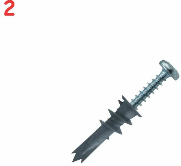 Дюбель PBAM L 39 с шурупом 4.5х35 мм 50 шт (2 шт.)