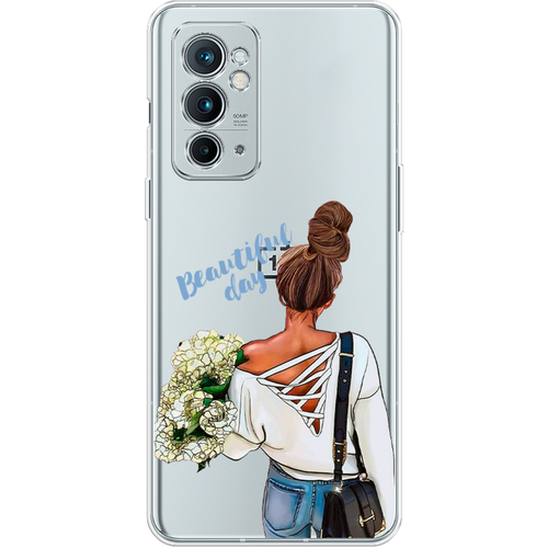 Силиконовый чехол на OnePlus 9RT / ВанПлас 9RT Beautiful day vector, прозрачный силиконовый чехол на oneplus 10 pro ванплас 10 про beautiful day vector прозрачный