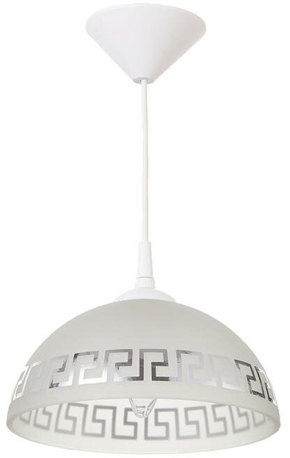 фото BayerLux Светильник "Колпак" 1 лампа E27 40Вт белый д.250