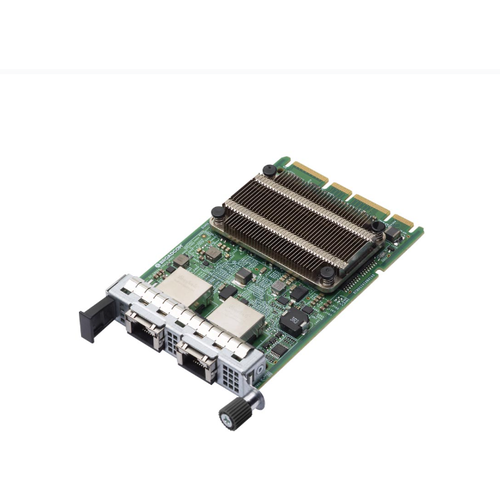 Контроллер Dell Broadcom 57416 Dual Port 10 GbE BaseT OCP 3.0 адаптер lenovo thinksystem broadcom 57416 4xc7a08239