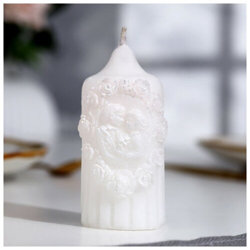 Свеча-цилиндр свадебная 