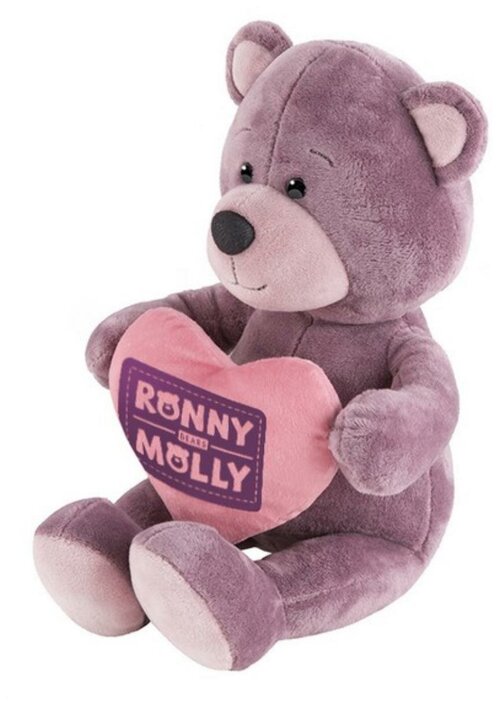 Мягкая Игрушка Ronny&Molly, Мишка Ронни с Сердечком, 21 см
