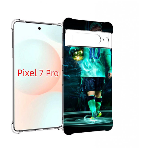 Чехол MyPads Месси мужской для Google Pixel 7 Pro задняя-панель-накладка-бампер