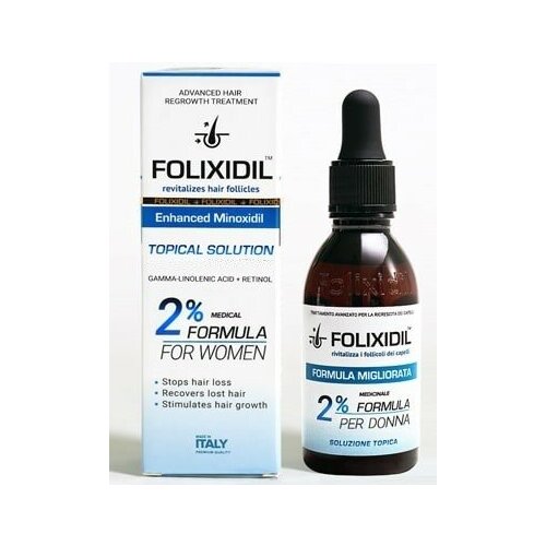 Folixidil 2% (Фоликсидил) лосьон от выпадения волос 60мл