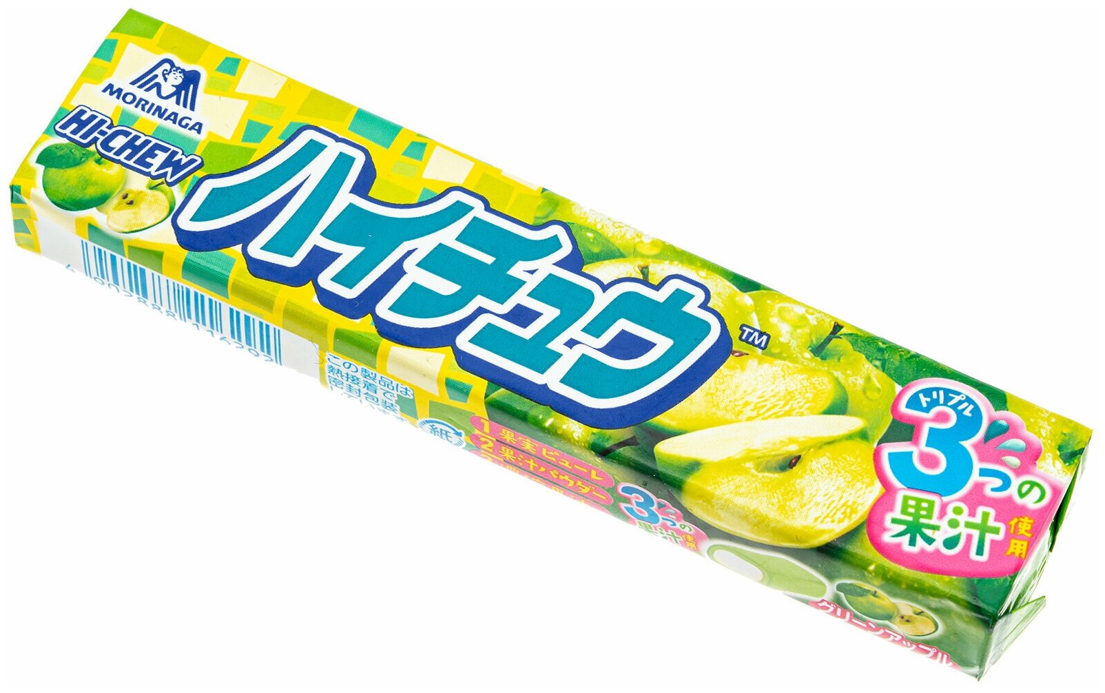 Жевательные конфеты Morinaga Hi-Chew Green Apple, 55 г - фотография № 2