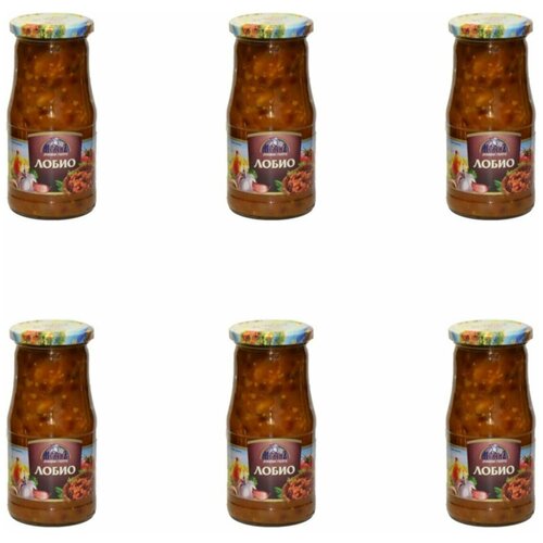 Меленъ Овощные консервы Фасоль Лобио, 480 г, 6 шт