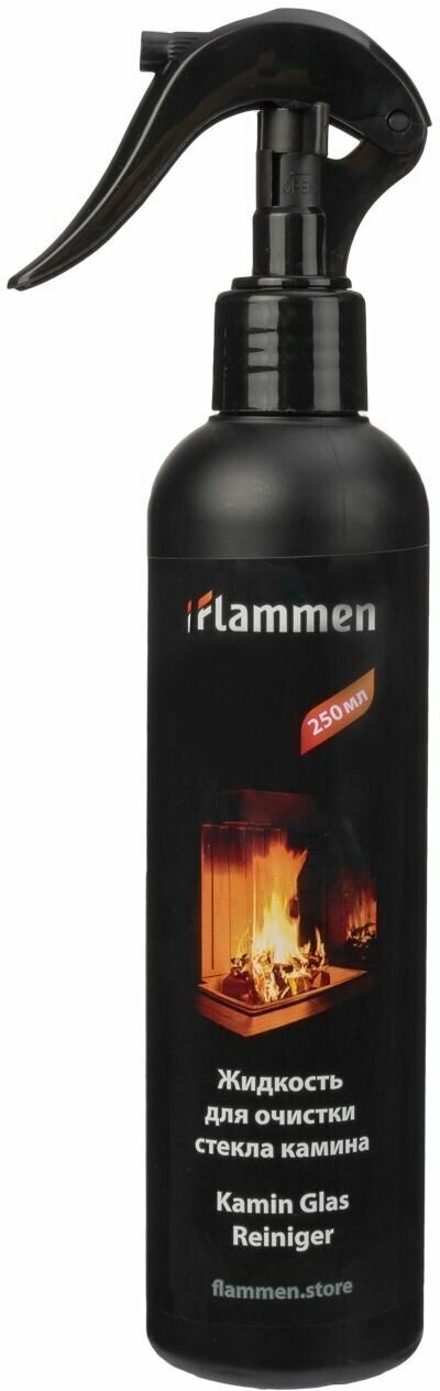 Средство для очистки стекла камина Flammen Kamin Glas Reiniger