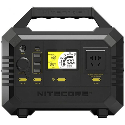 Портативная зарядная станция NITECORE NES500 144000mAh