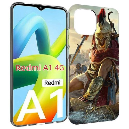 Чехол MyPads Assassin's Creed Odyssey Kassandra мужской для Xiaomi Redmi A1 задняя-панель-накладка-бампер чехол mypads assassin s creed odyssey kassandra мужской для oppo reno 5a задняя панель накладка бампер