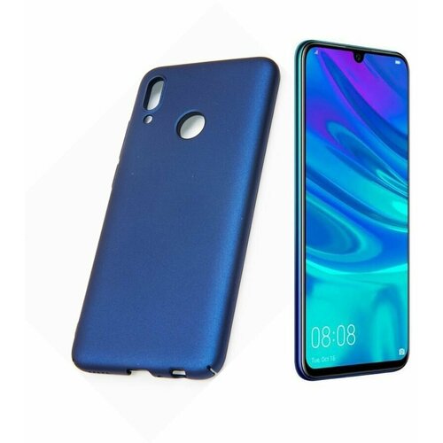 Защитный силиконовый чехол TFN Huawei P Smart 2019 Blue (TFN-CC-13-050HCBL) клип кейс tfn huawei p smart 2019 пластик blue