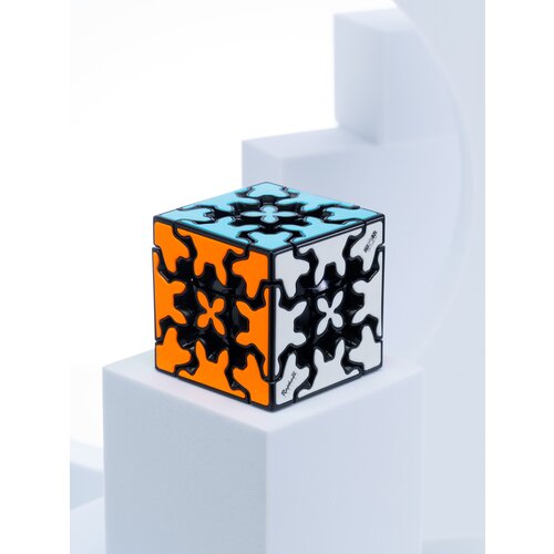 головоломка calvin s puzzle tomz constrained cube 270 цветной пластик кубик рубика Шестеренчатый кубик Рубика 3x3 Gear Cube для детей, уникальная головоломка, антистресс