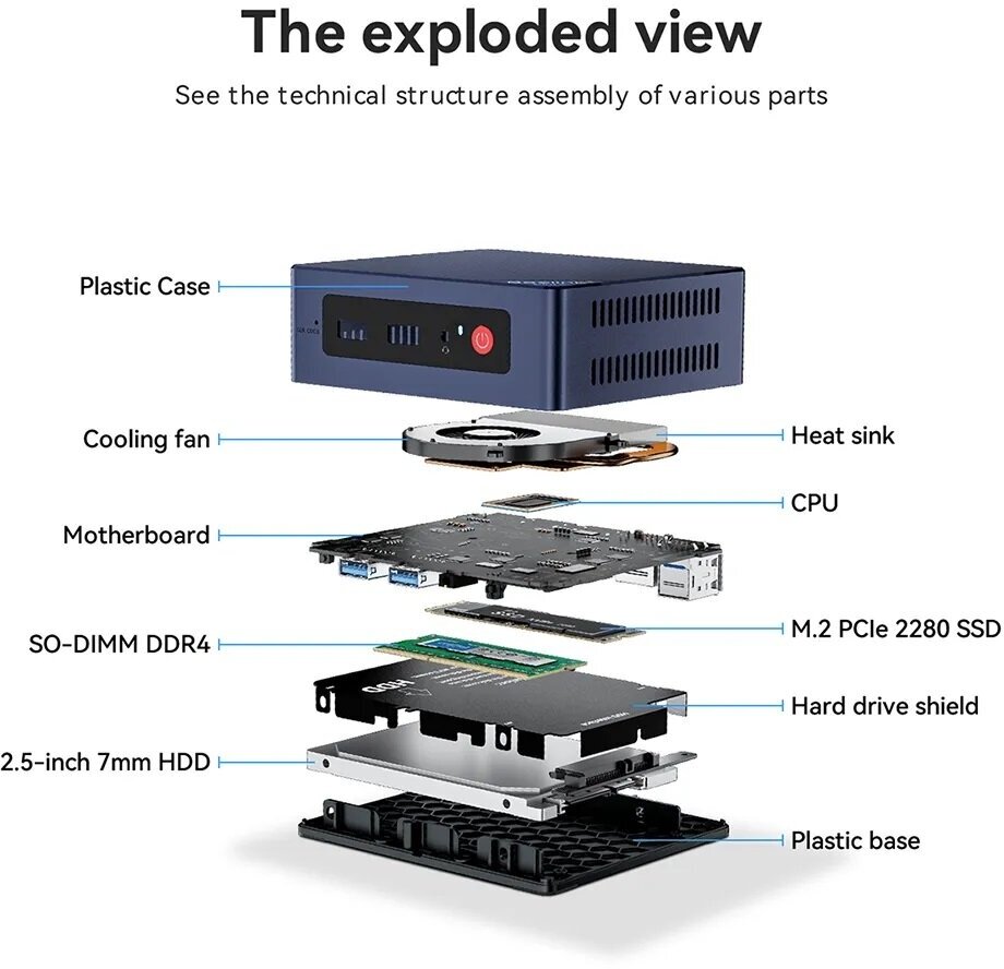 新品未使用品】Beelink MINIPC S12 Win11 Pro | monsterdog.com.br