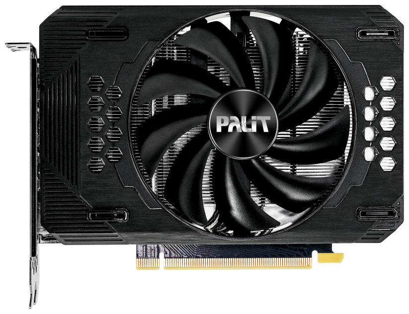 Видеокарта Palit nVidia GeForce RTX 2060 StormX PCI-E 6144Mb GDDR6 192 Bit Retail NE62060018J9-161F - фото №1