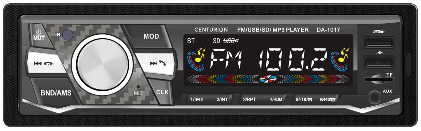 Автомагнитола Centurion DA-1017