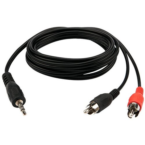 Кабель 3.5 jack-2RCA REXANT 17-4202 1,5м черный